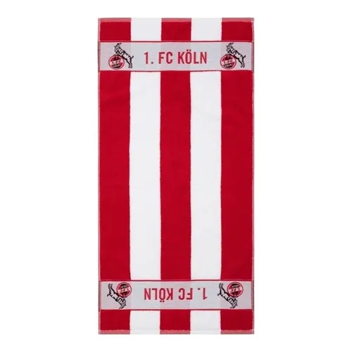 King of Trade 1. FC Köln Handtuch Blockstreifen 50 x 100 cm