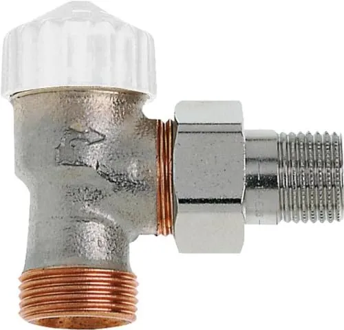 IMI Heimeier Thermostat-Ventilunterteil V-exact II, Axial, DN 15 - Thermostate, präzise Temperaturregelung dank V-exact II Technologie, ideal für effiziente Heizsysteme.