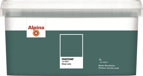 Alpina Wandfarbe Pantone matt deep lake 1 L  Innen