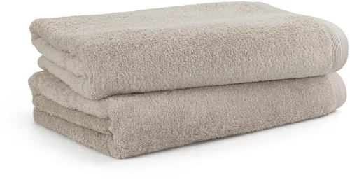 Möve Badetücher Superwuschel 100% Premium Cotton in beige von MÖVE