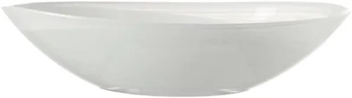 Leonardo Alabastro Glas-Schale - Handgefertigte ovale Deko-Schale, 6,5 x 22 x 15 cm, ideal für stilvolle Präsentation von Lebensmitteln und Snacks