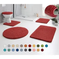 Kleine Wolke Badematte RELAX 70x120 cm in rot von Kleine Wolke