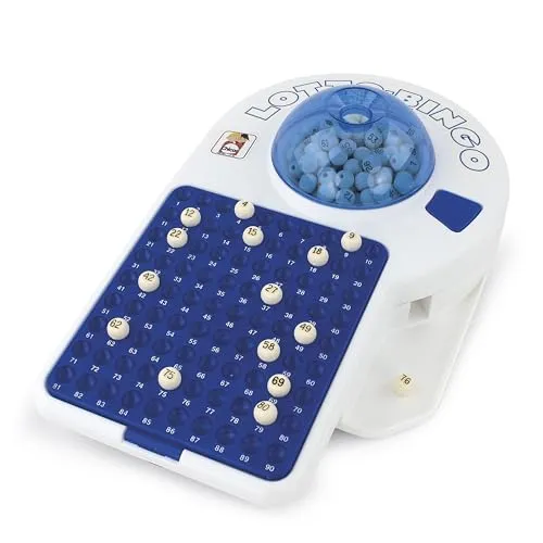 Automatisches Bingo Chicos CHIC22302 - Kunststoff, für 4 Spieler, ideal für Kinder ab 3 Jahren und Spaß für die ganze Familie