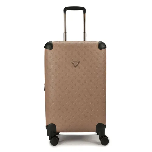 Guess Wilder 4 Rollen Trolley 64 cm mit Dehnfalte in beige von GUESS