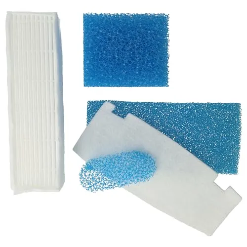 vhbw Staubsauger-Filter Set Ersatz für Thomas 787224 für Staubsauger