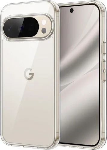 CLM-Tech Handyhülle Transparent für Google Pixel 10 / 10 Pro / 10 Pro XL, TPU Gummi, Kratzfest, stoßsicher, schmutzabweisend