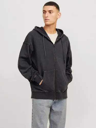 JACK & JONES JJECHARGE Faded Sweat Zip Hood NOOS - Kapuzenpullover für Herren, stylische Sweatshirtjacke mit lässigem Design und hochwertiger Verarbeitung für optimalen Tragekomfort.