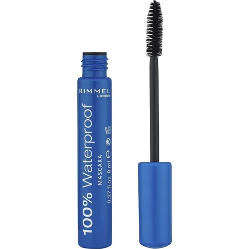 Produktbild Rimmel 100 % Waterproof Mascara 001 Black