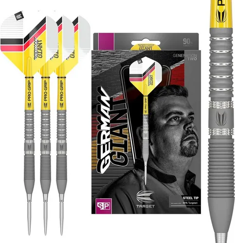 Target Darts Gabriel Clemens Gen 2 21G 90% Wolfram Dart Set - Steel-Dartpfeile mit Swiss Point Technologie für individuelle Anpassung, 90% Wolfram Barrels für maximale Präzision und Haltbarkeit, ideal für Profis und Einsteiger.