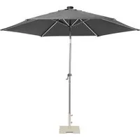 LIVARNO® Sonnenschirm mit Solar-LED-Beleuchtung