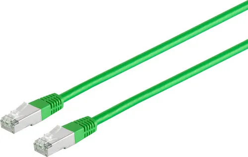 Patchkabel cat 6 S/FTP PIMF Halogenfrei grün 5m