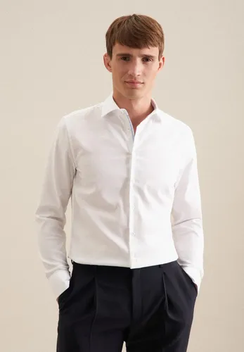 Seidensticker Herren Business Hemd - Bügelfrei und Shaped Fit - Herrenhemden für jeden Anlass: Bügelfreies Design, angenehmes Tragegefühl und athletische Shaped Passform für einen eleganten Look im Büro oder Freizeit.