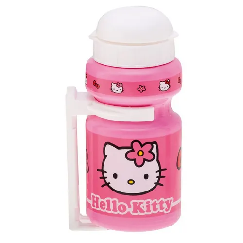 Trinkflasche Kinder Hello Kitty 300ml,  pink, Kunststoff Fahrradflasche