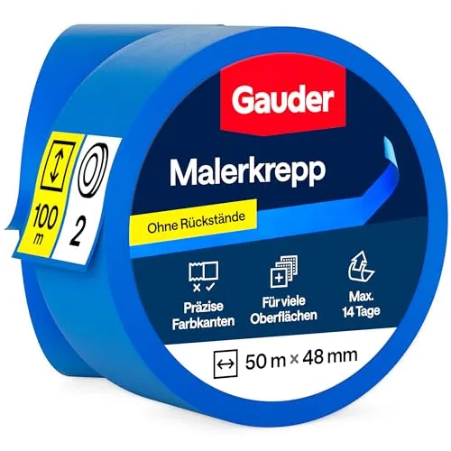 GAUDER Malerkrepp für präzise Farbkanten von GAUDER