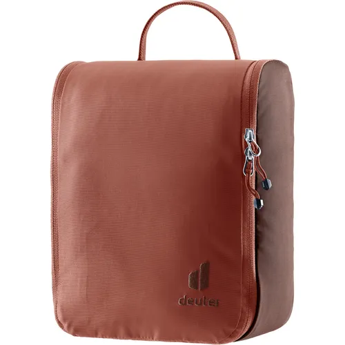 Deuter Wash Center II caspia-raisin (5618) - Kulturbeutel für Trekking und Reisen, mit abnehmbarem Spiegel und optimaler Organisation durch mehrere Fächer. Langlebig und flexibel, ideal für jedes Abenteuer.