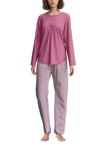 CALIDA Cotton Special Pyjama, lang Damen