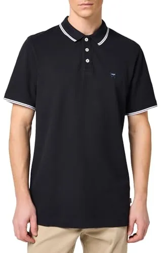 Klassisches Polo Shirt in Schwarz