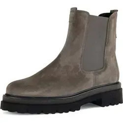Gabor Stiefelette Veloursleder/Textil - Modischer Chelsea Boot aus hochwertigem Veloursleder und Textil, mit flexiblem Stretcheinsatz und praktischem Reißverschluss für einfaches Anziehen. Ideal für casual Looks.