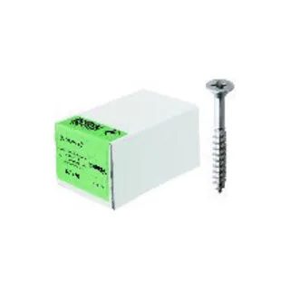 E-NORMpro Spanplattenschraube, Senkkopf, A2 TG PZD 4,5x 35/21 KP, 200 Stück