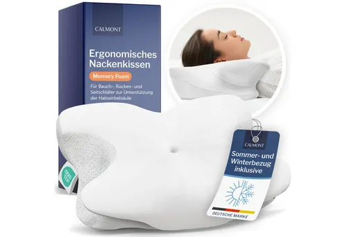 CALMONT Orthopädisches Kissen für alle Schlaftypen