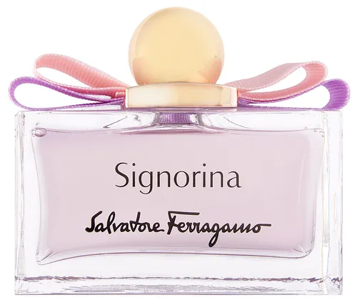 Salvatore Ferragamo Signorina Eau de Toilette 100 ml - Damendüfte mit frischem, eleganten Duft, der Lebensfreude ausstrahlt. Besondere Note: Flakon im Schmuckkasten-Design.