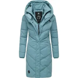Ragwear Steppmantel Natalka stylischer, gesteppter Winterparka mit gefütterter Kapuze grau XXL (44)