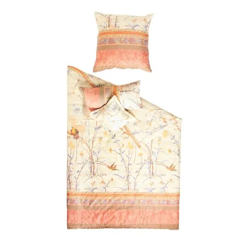 Bassetti Fong Bettwäsche Set 200x200 cm in orange von Bassetti