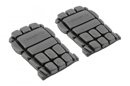 Högert Technik Knieschoner Arbeit ODER, Schwarz Kniepolster, 2 Stück Knieschoner Gartenarbeit, Schaumstoff, Flexibel, Kniepolster, Dämpfend, Schützend, Wasserfest, Für Arbeit Handwerk Garten