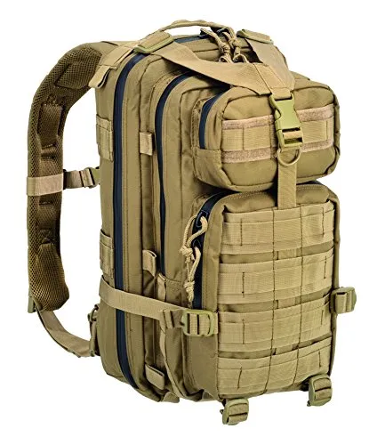 DEFCON 5 Rucksack Tactical D5-L111-T, 35L - Robuster 1.000 Denier Rucksack mit 35 Litern Volumen und nur 1.000g Gewicht, ideal für Outdoor-Abenteuer und Tactical-Einsätze.