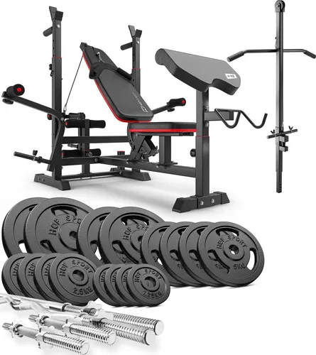 Hop-Sport multifunktionale Hantelbank HS-1075