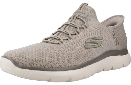 Skechers Summits High Range Slip-On Sneaker Herren EU 42 - Sneaker aus 100% veganem Material mit Hands Free Slip-Ins™ Technologie für einfaches Anziehen. Gepolsterte Air-Cooled Memory Foam Innensohle sorgt für maximalen Komfort.