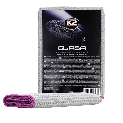 K2 GLASA PRO  Waffel-Mikrofaser für Fenster