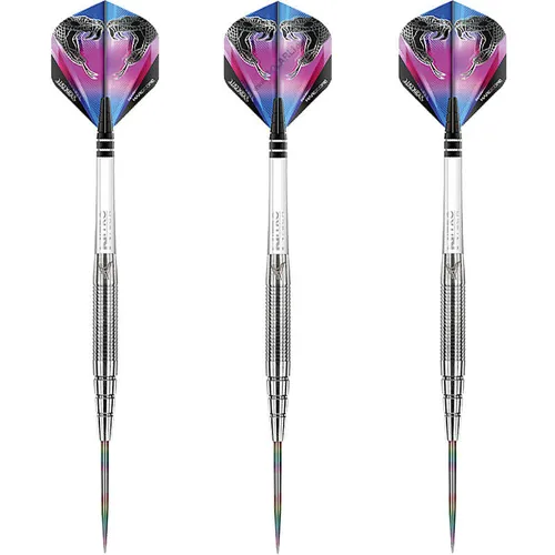 Red Dragon Steel Darts Peter Wright Snakebite PL15 Silver Steeltip Steeldart