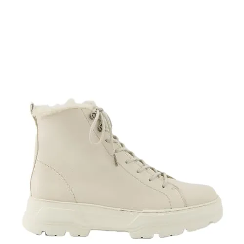Paul Green Damen Stiefel, beige (biscuit) - Warmfutter und Wechselfußbett - Wanderschuhe mit kuscheligem Warmfutter und atmungsaktivem Wechselfußbett für optimalen Tragekomfort. Perfekt für stilvolle Winterspaziergänge!