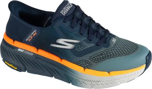 Skechers 220526/NVOR Schnürschuh blau 45 EU - Sportlicher Laufschuh in Größe 45, farblich ansprechend in Blau, mit einer langlebigen PU-Laufsohle und Gummieinsätzen für optimalen Grip und Komfort.