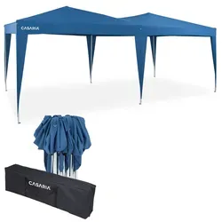 Deuba Pavillon Capri - Wetterfester Pop-Up Pavillon - Pavillons für spontane Anlässe! Blitzschnell aufbaubar dank Pop Up Klicksystem, robustes Gestell und UV-Schutz 50+. Ideal für Gartenpartys oder Veranstaltungen im Freien.