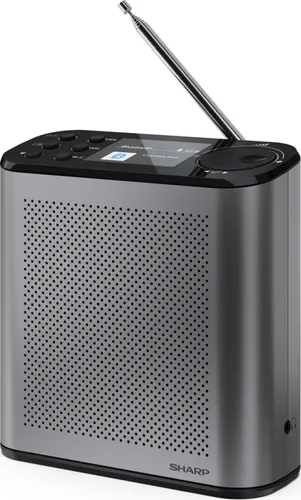 Sharp DR-P530 Osaka - Tragbares Digitalradio - Technik: Modernes tragbares Digitalradio mit DAB+, FM und Bluetooth 5.3 für kabelloses Musik-Streaming und 12 Stunden Akkulaufzeit.