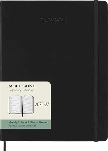 Moleskine 18 Monate Wochen Notizkalender 2026/2027, XL von Moleskine
