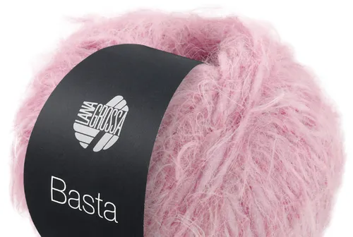 LANA GROSSA Basta - Garn im Fake Fur Look - Häkel- & Strickgarn mit luxuriösem Fake Fur Look und weicher Merinowollmischung für stilvolle, warme Projekte. Ideal für kreative Accessoires und dekorative Details.