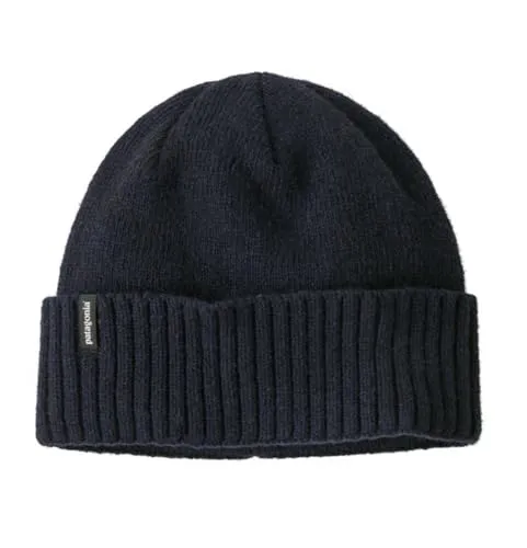 Patagonia Brodeo Beanie New Navy - Mützen & Stirnbänder aus 70% Recycling-Wolle, warm und bequem, fair hergestellt in einem Fair Trade Certified-Betrieb.