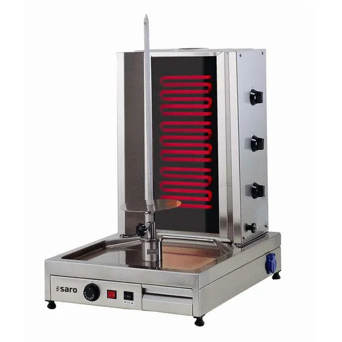 Produktbild SARO Döner- / Gyrosgrill Elektro ED3 für 40kg Fleisch