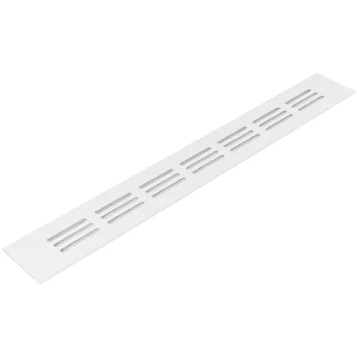 Vent Systems 40 x 300 mm Weiß Aluminium Tür Lüftungsgitter