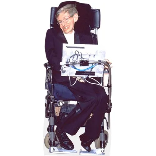 Stephen Hawking (Suit) Pappaufsteller lebensgross von Celebrity Cutouts
