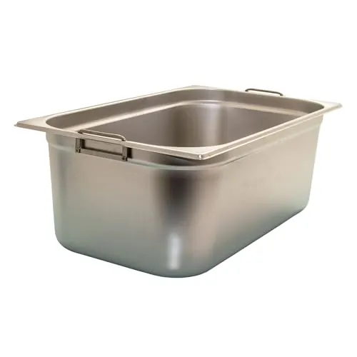 GN 1/1 Gastronormbehälter GN-Behälter Edelstahl 28 Liter Tiefe 200mm MIT FALLGRIFF