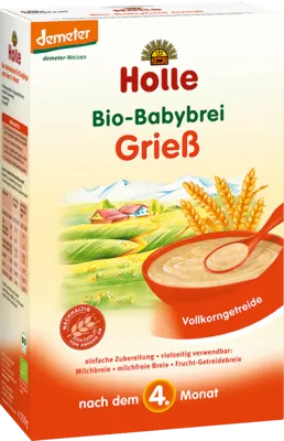 HOLLE Bio Babybrei Grieß 250 g von Holle baby food