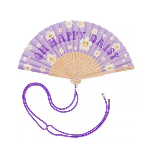 LEGAMI Faltbarer Fächer Gänseblümchen - ¡Qué Calor! von Legami