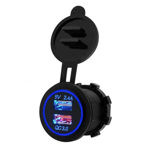 12V Steckdose USB für Yamaha XVS 1100 / 650 A Drag Star Classic US15