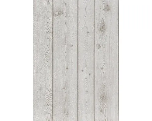 Papiertapete 4301-6 Holzdekor weiß
