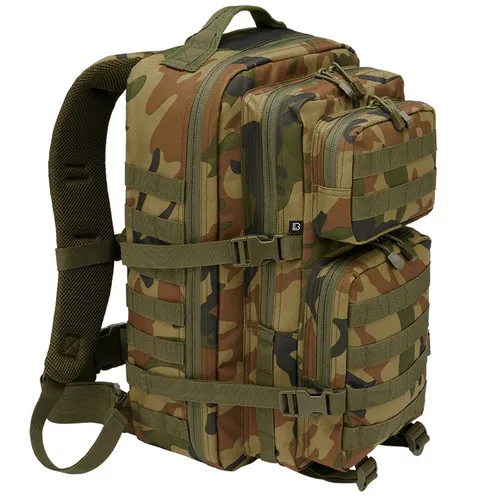 Brandit BD8007 US Cooper Backpack - Olive Camo, One Size - Funktioneller Rucksack mit MOLLE-System, ideal für Outdoor-Aktivitäten und Alltag. Bequemes Tragesystem und vielseitige Fächer für optimale Organisation.