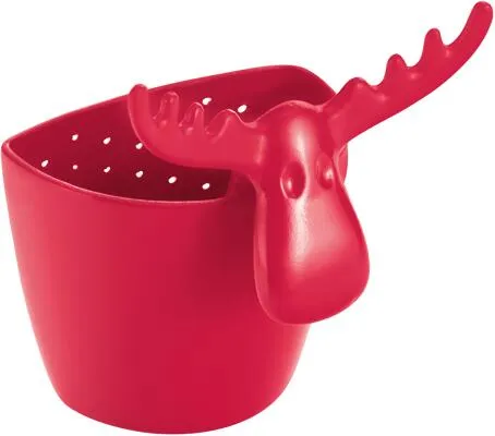 Koziol Rudolf Teesieb, raspberry red von koziol